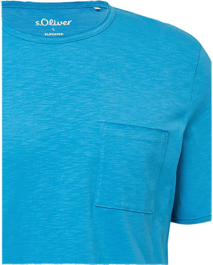 S.Oliver RED LABEL Regular fit T-shirt van puur katoen - Foto 3