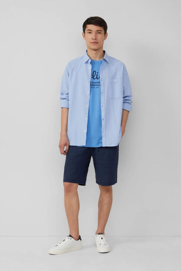 S.Oliver RED LABEL Regular fit T-shirt van puur katoen - Foto 2