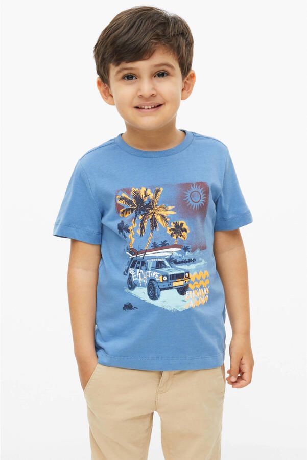 S.Oliver T-shirt blauw