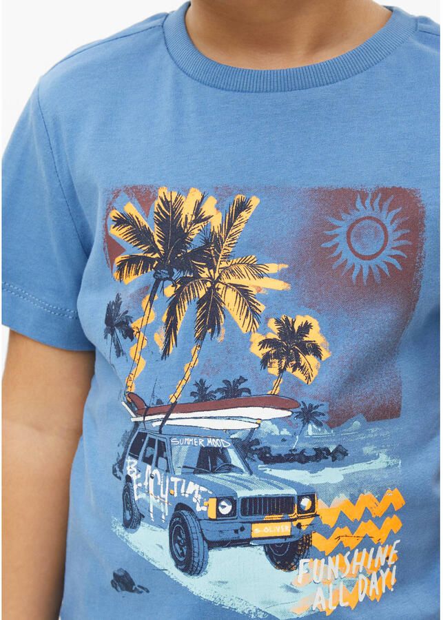 S.Oliver T-shirt blauw - Foto 2