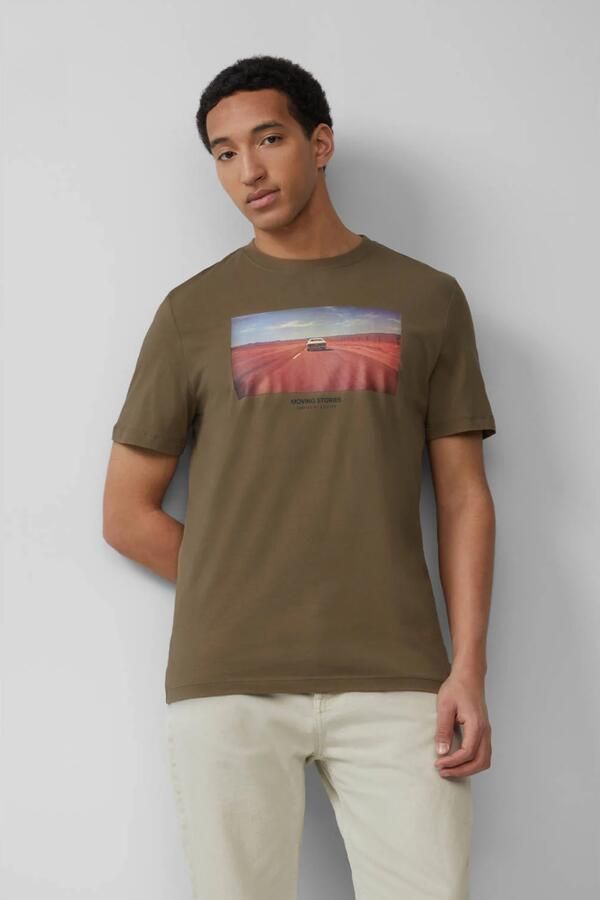 S.Oliver RED LABEL Regular fit T-shirt van puur katoen - Foto 2