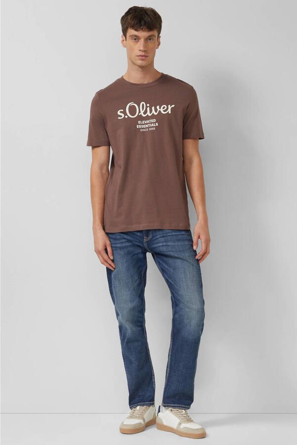 S.Oliver RED LABEL Regular fit T-shirt van puur katoen - Foto 3
