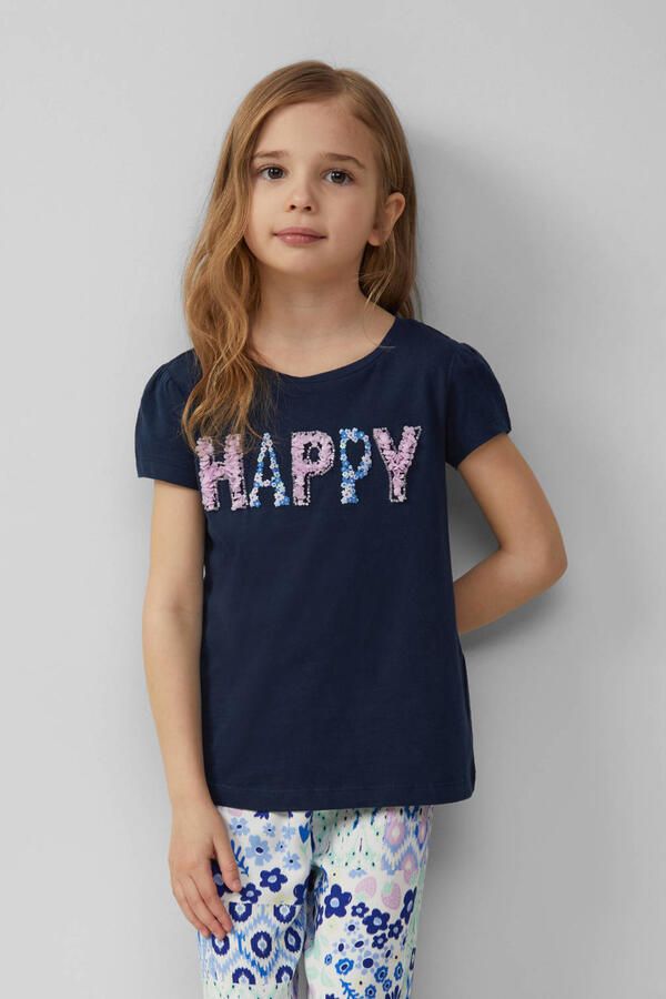 S.Oliver RED LABEL Regular fit T-shirt van puur katoen - Foto 2