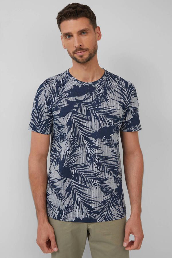 S.Oliver RED LABEL Regular fit T-shirt van puur katoen - Foto 2