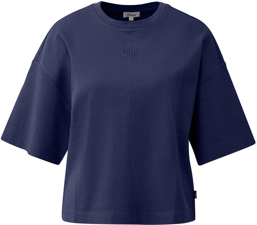 S.Oliver T-shirt donkerblauw