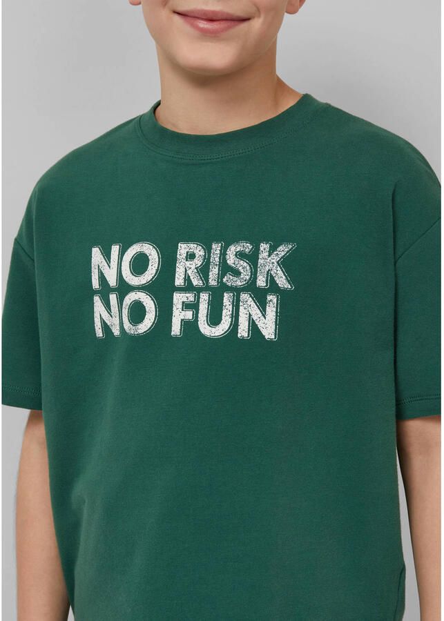 S.Oliver T-shirt donkergroen - Foto 2