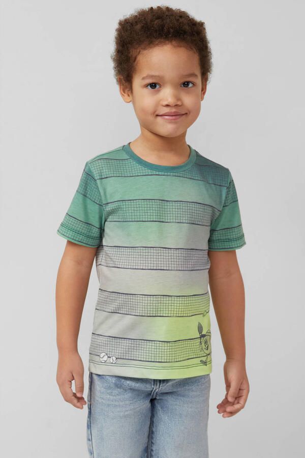 S.Oliver RED LABEL Regular fit T-shirt met katoen