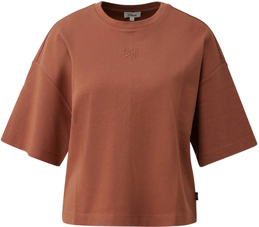 S.Oliver T-shirt donkeroranje