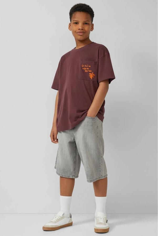 S.Oliver T-shirt donkerpaars - Foto 2