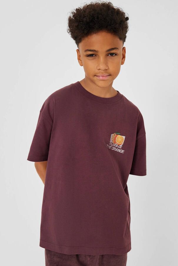 S.Oliver T-shirt donkerpaars