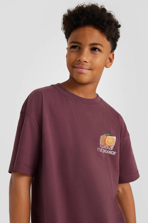 S.Oliver T-shirt donkerpaars - Foto 2