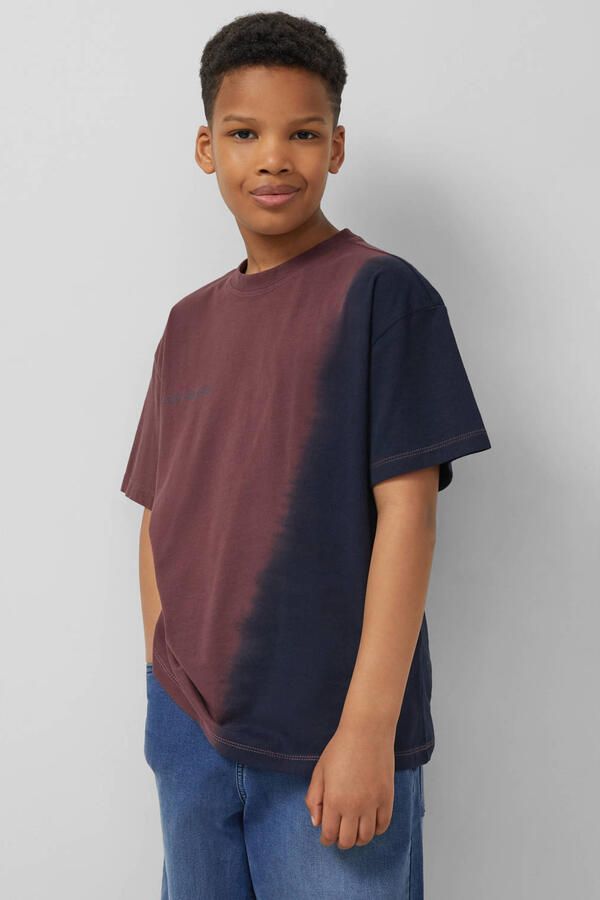 S.Oliver T-shirt donkerrood