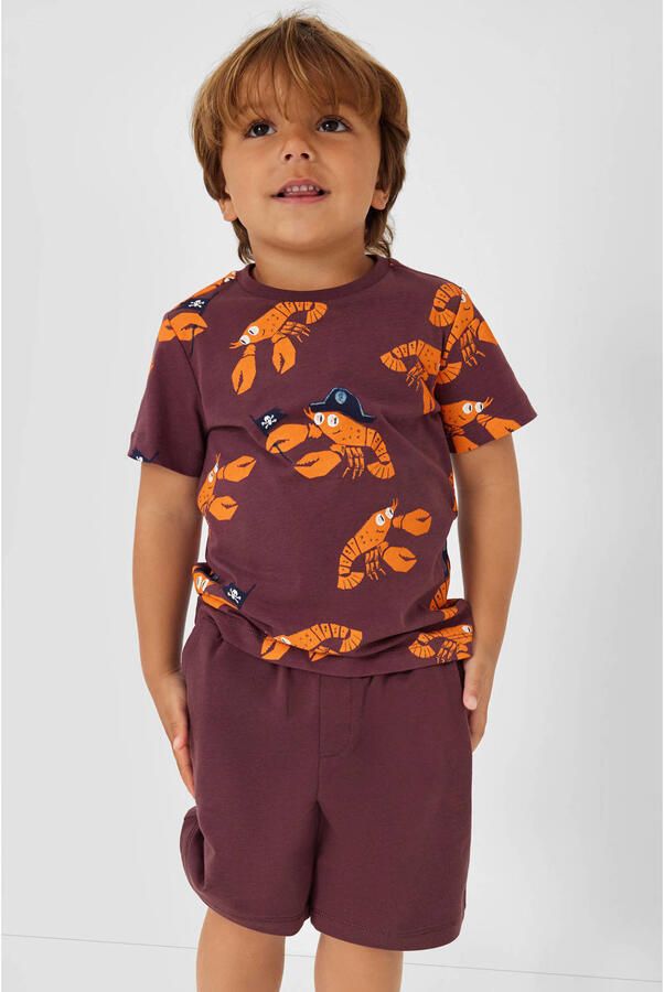 S.Oliver T-shirt donkerrood - Foto 3
