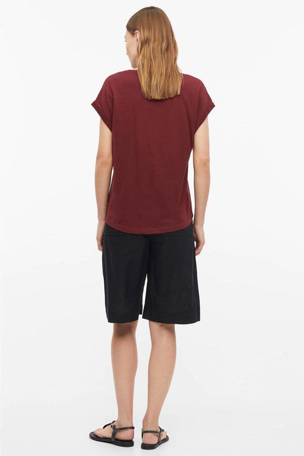 S.Oliver T-shirt donkerrood - Foto 2