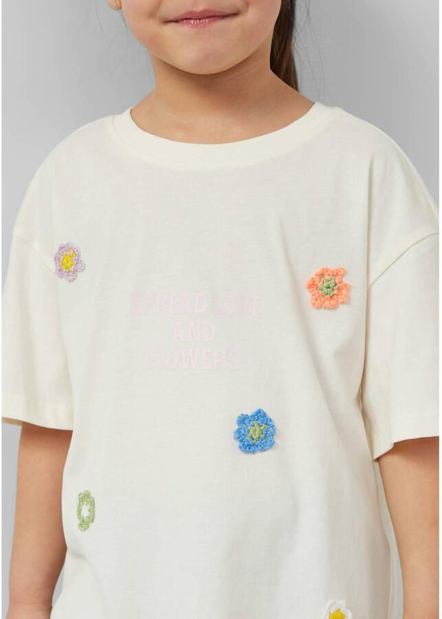 S.Oliver T-shirt ecru crochet - Foto 2