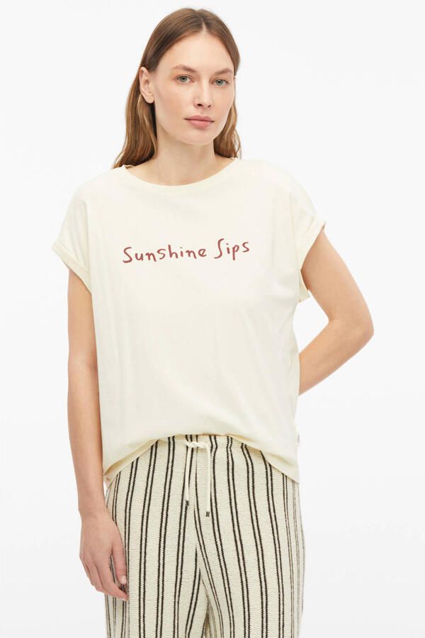 S.Oliver T-shirt ecru