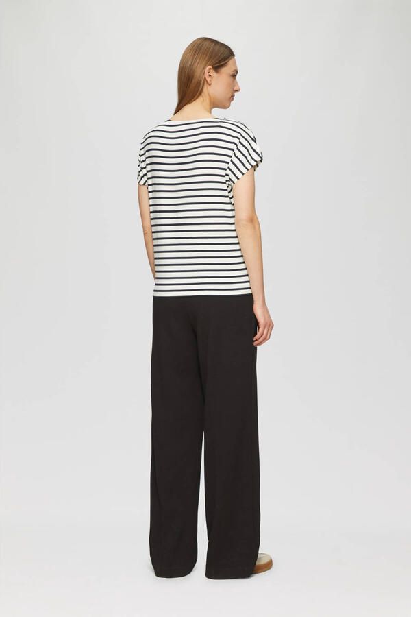 S.Oliver RED LABEL Relaxed fit T-shirt in mix van viscose en elastaan - Foto 2