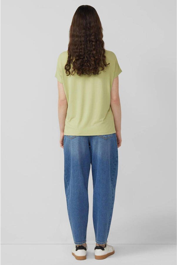 S.Oliver RED LABEL relaxed fit T-shirt van viscosemix - Foto 2