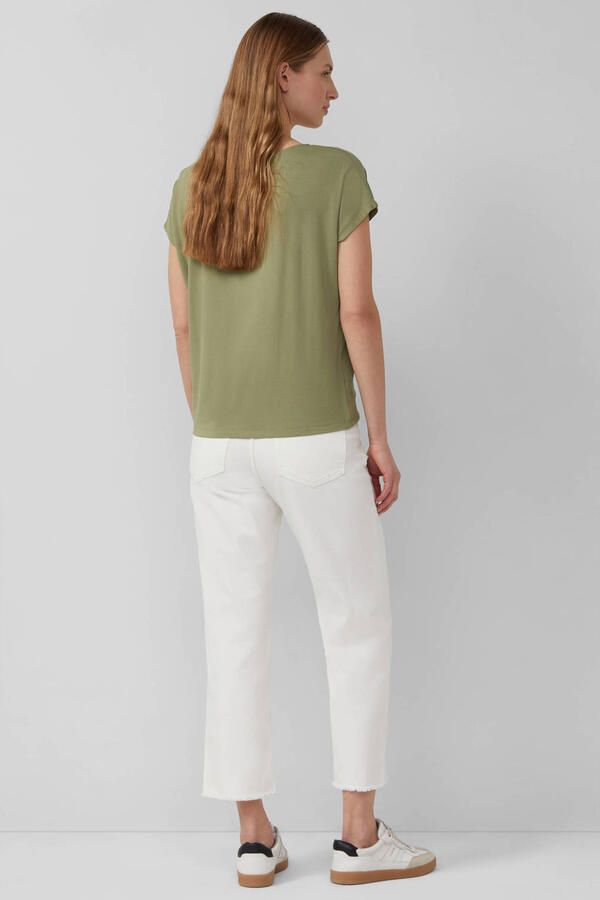 S.Oliver RED LABEL loose fit T-shirt van viscosemix - Foto 2