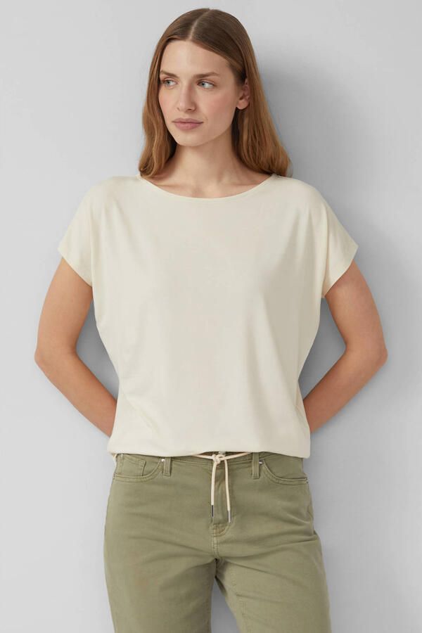 S.Oliver RED LABEL loose fit T-shirt van viscosemix