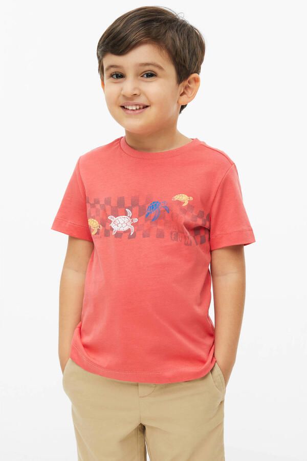 S.Oliver T-shirt koraalrood