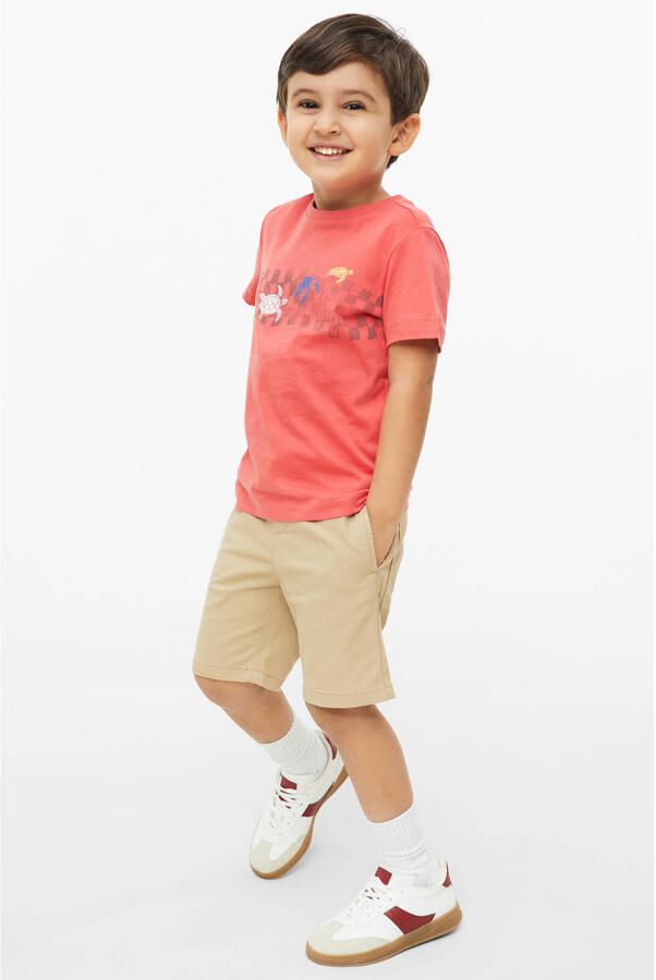 S.Oliver T-shirt koraalrood - Foto 3