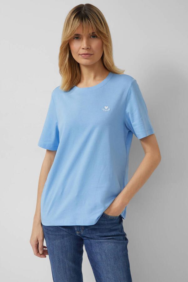 S.Oliver RED LABEL Regular fit T-shirt van puur katoen - Foto 2