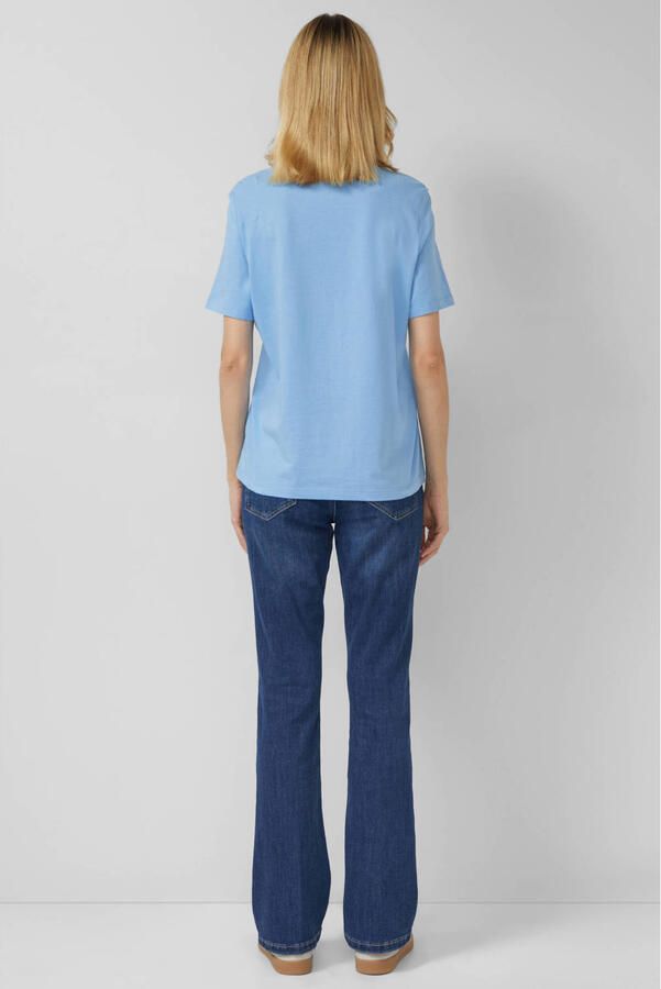 S.Oliver RED LABEL Regular fit T-shirt van puur katoen