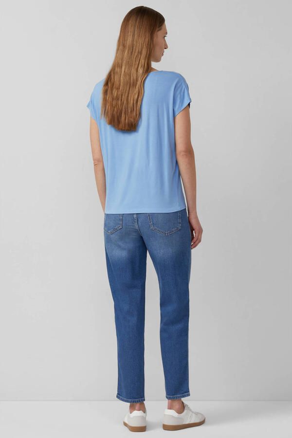 S.Oliver RED LABEL loose fit T-shirt van viscosemix - Foto 2