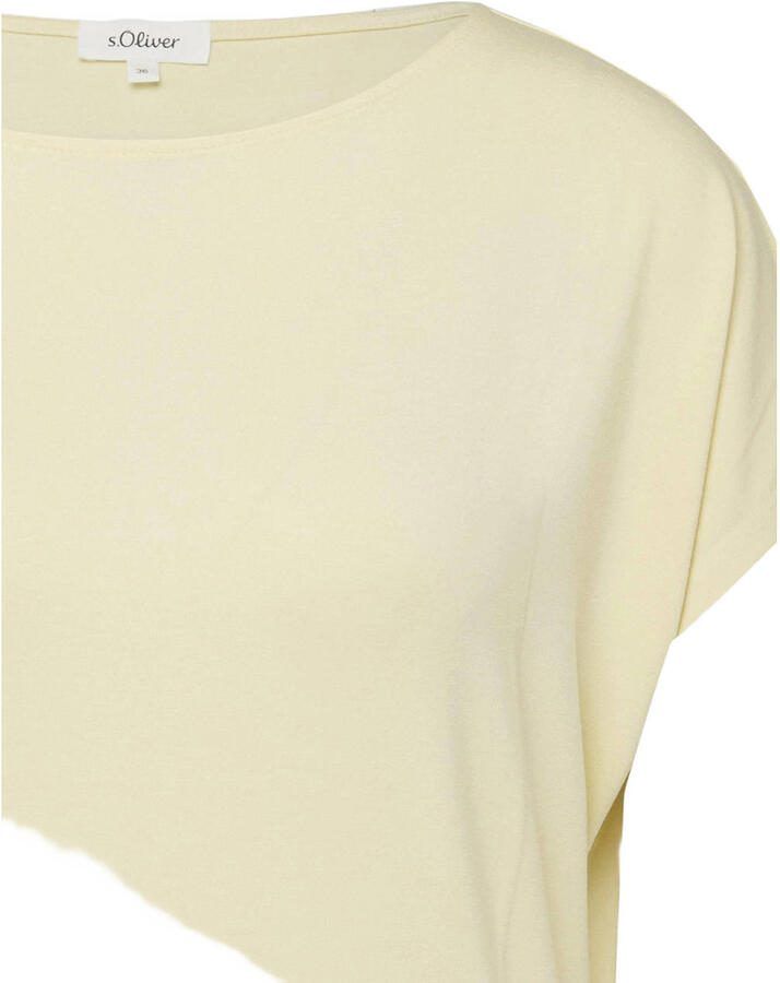 S.Oliver RED LABEL relaxed fit T-shirt van viscosemix - Foto 2