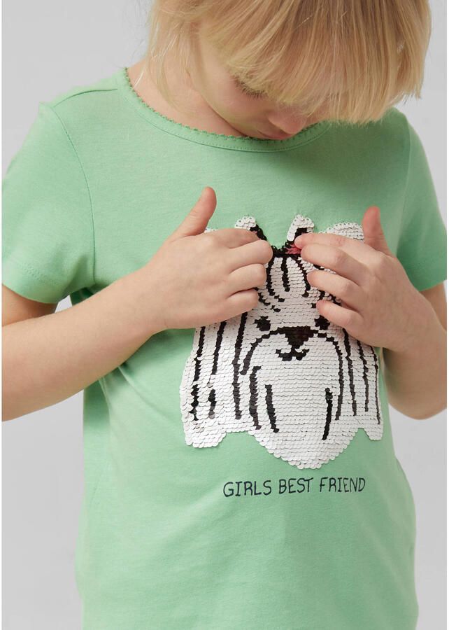 S.Oliver T-shirt lichtgroen - Foto 2