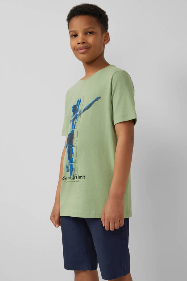 S.Oliver RED LABEL regular fit T-shirt van puur katoen - Foto 3