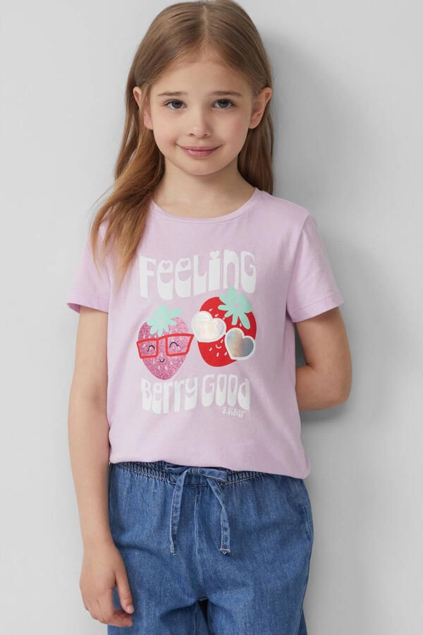 S.Oliver RED LABEL Regular fit T-shirt van puur katoen