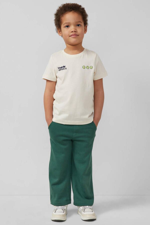 S.Oliver T-shirt met backprint ecru