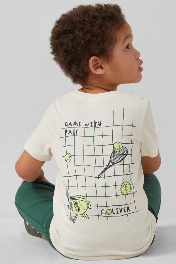 S.Oliver T-shirt met backprint ecru - Foto 3