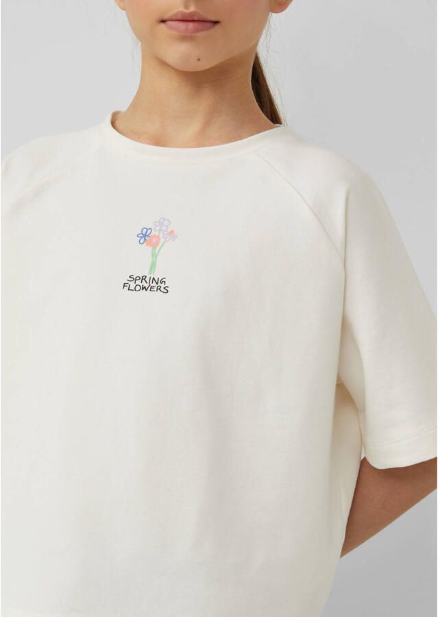 S.Oliver T-shirt met backprint ecru - Foto 2