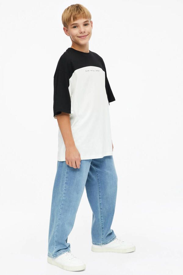 S.Oliver T-shirt met backprint wit