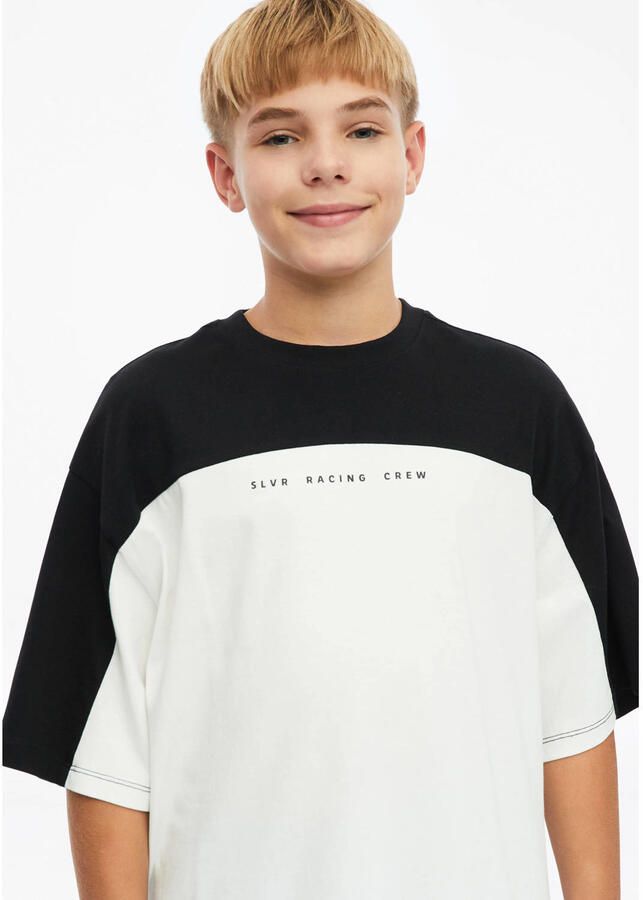 S.Oliver T-shirt met backprint wit - Foto 2