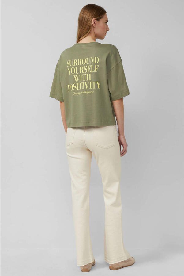 S.Oliver T-shirt olijfgroen