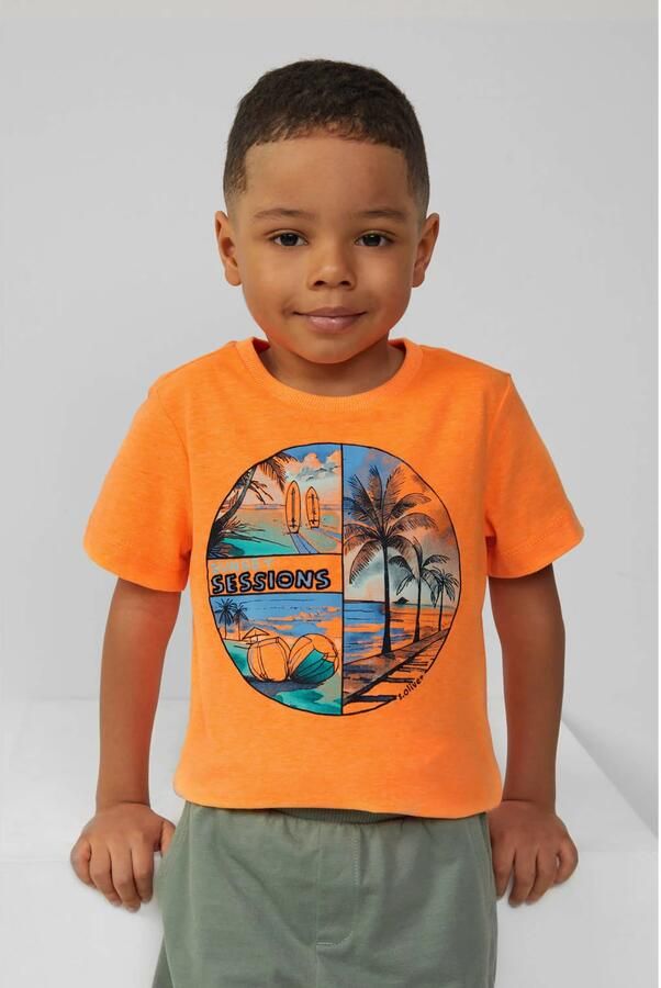 S.Oliver T-shirt oranje - Foto 3