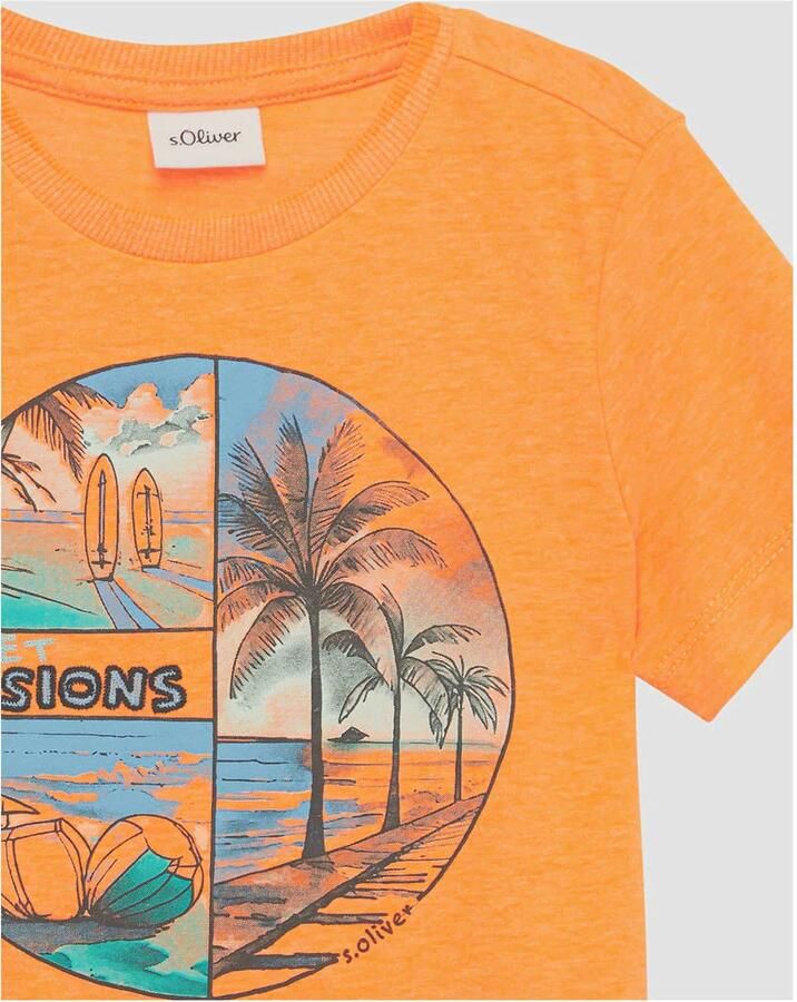 S.Oliver T-shirt oranje - Foto 2