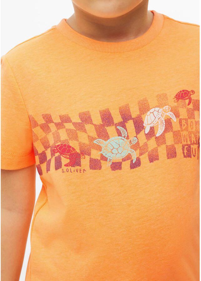 S.Oliver T-shirt oranje - Foto 2