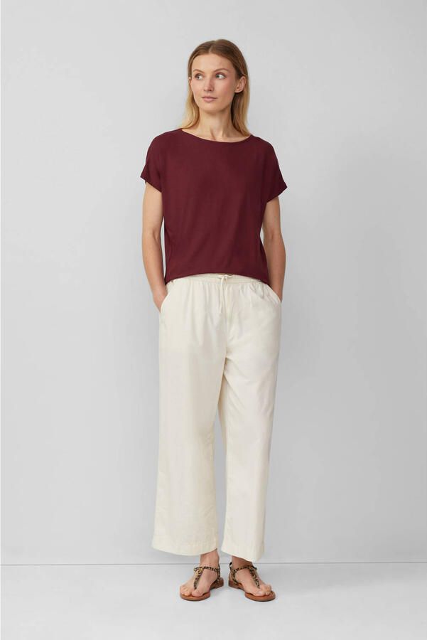 S.Oliver RED LABEL Loose fit T-shirt van viscosemix