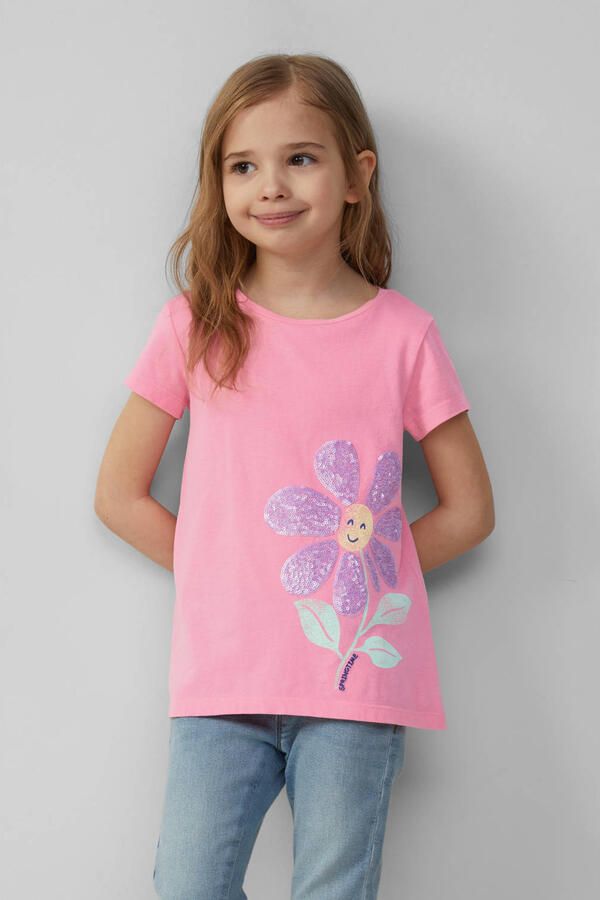 S.Oliver RED LABEL Regular fit T-shirt van puur katoen