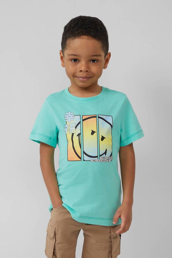 S.Oliver RED LABEL Regular fit T-shirt van puur katoen - Foto 2