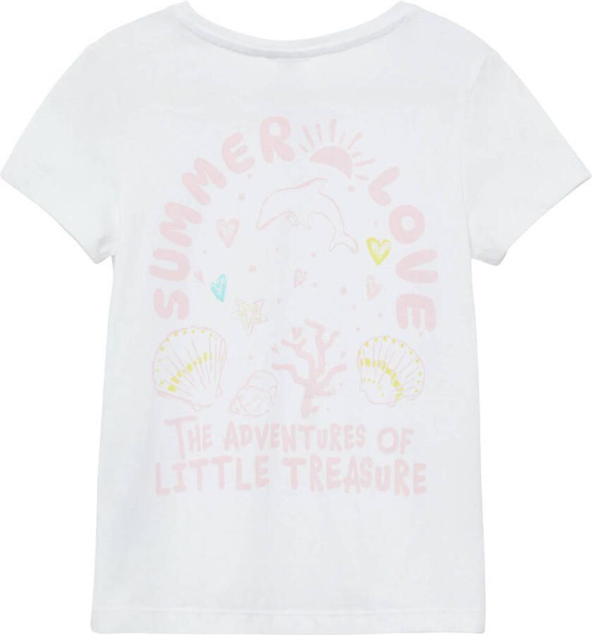 S.Oliver RED LABEL Loose fit T-shirt met print aan de voorkant - Foto 2