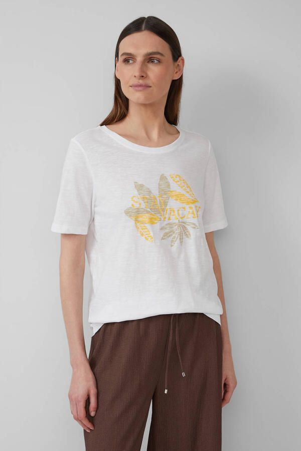 S.Oliver RED LABEL Regular fit T-shirt van puur katoen - Foto 2