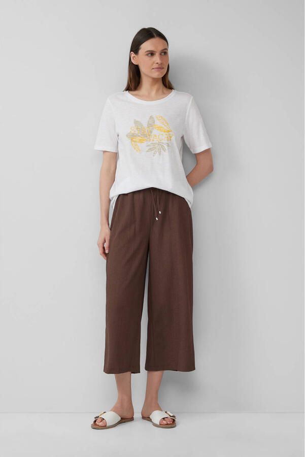 S.Oliver RED LABEL Regular fit T-shirt van puur katoen