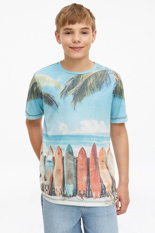 S.Oliver RED LABEL regular fit T-shirt met katoen