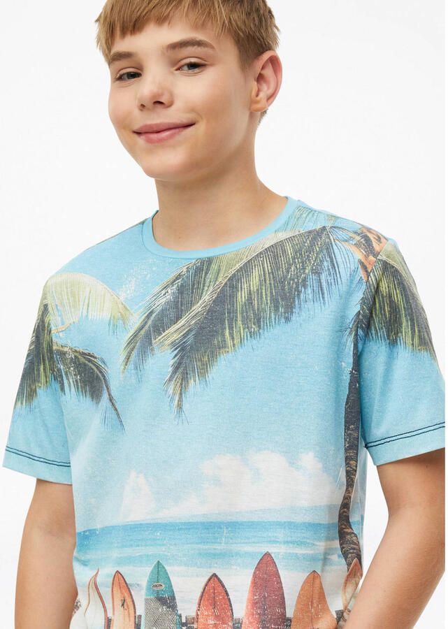 S.Oliver RED LABEL regular fit T-shirt met katoen - Foto 2